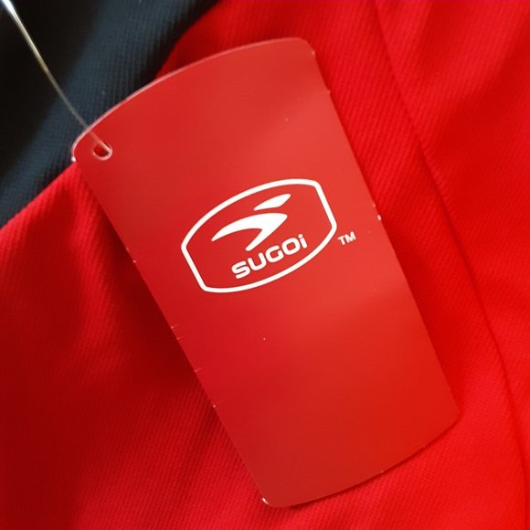 Sugoi Men's Evolution Full-Zip Cycling Jersey Matador Red & Black New! Size XL - Picture 11 of 14